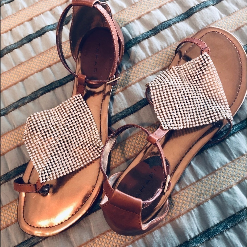 Tahari Bling Sandal Emma Size 9.5 - Picture 7 of 8